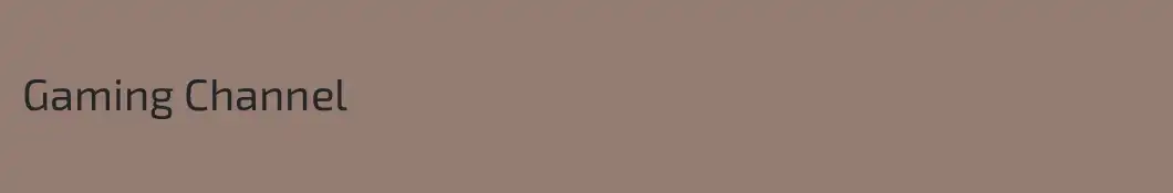 Gaming Channel